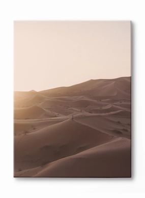 Saharan Solitude, Canvasindoor decorative canvas print