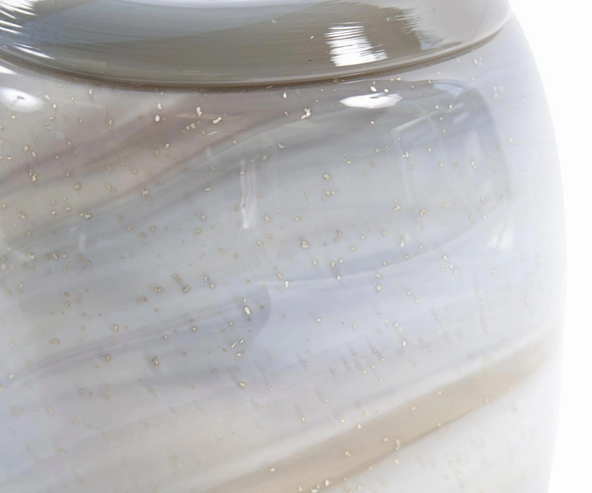 Sand Art Glass Vase