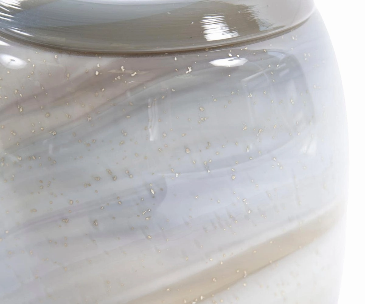 Sand Art Glass Vase