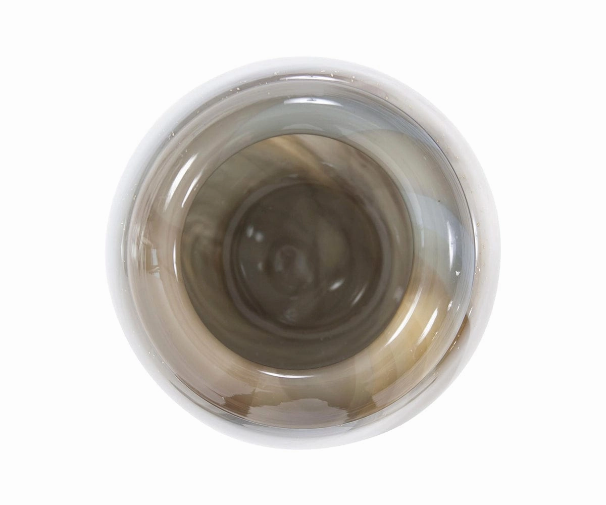 Sand Art Glass Vase