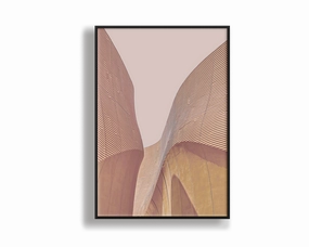Sand Building Portraitmodern abstract painting decor