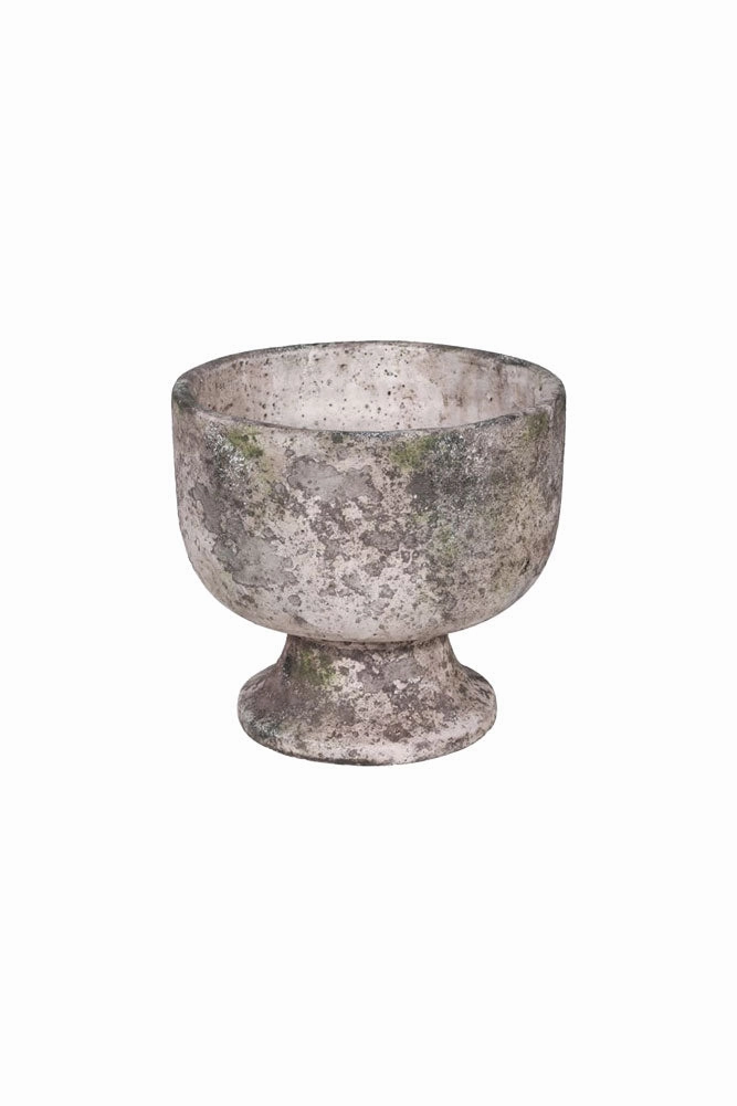 Sandstone Effect Footed Planter