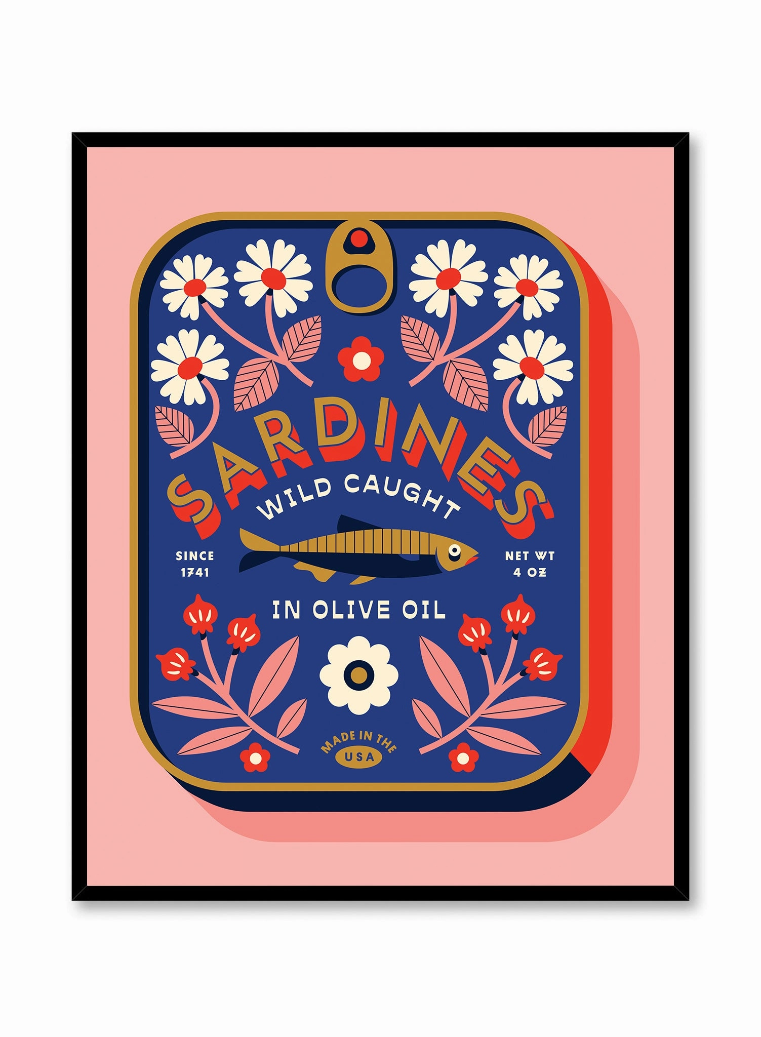 Sardines Wild Caught, Posterpop culture themed posters