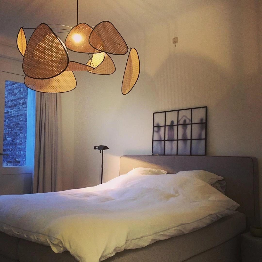 Screen Cannage Pendant Swag Light