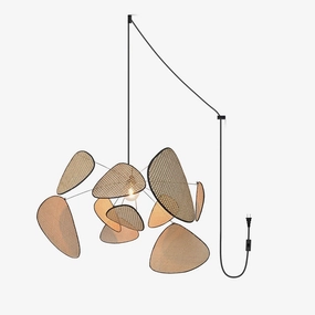 Screen Cannage Pendant Swag Lightrustic chandelier,bedroom chandelier 
