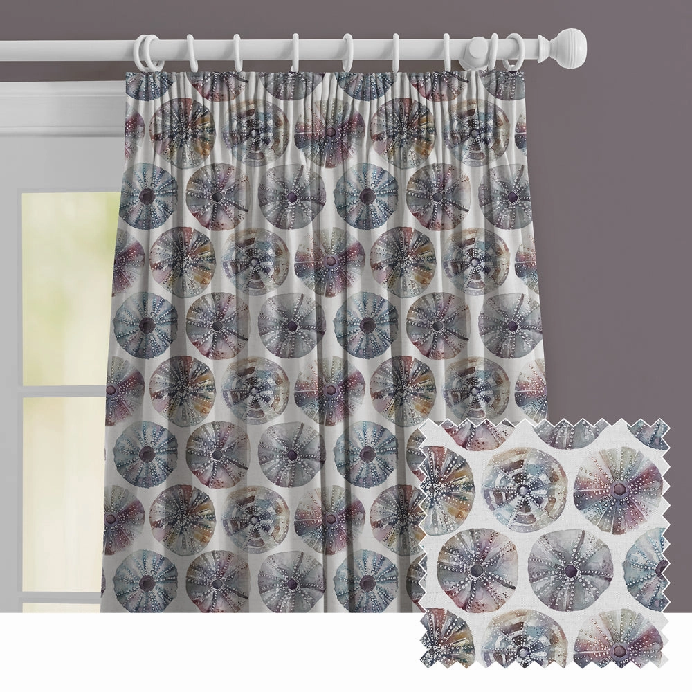 Sea Urchin Printed Made to Measure Curtains Abalonehome decor ,wall decor 