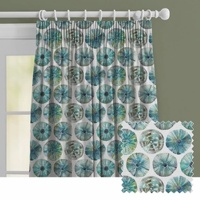 Sea Urchin Printed Made to Measure Curtains Kelpiehome decor ,wall decor 