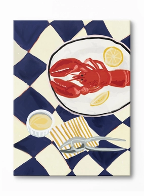 Seaside Indulgence, Canvasindoor decorative canvas print