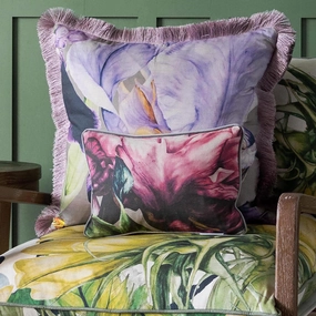 Sennen Printed Cushion Fuchsiabedding sets ,throw blankets 