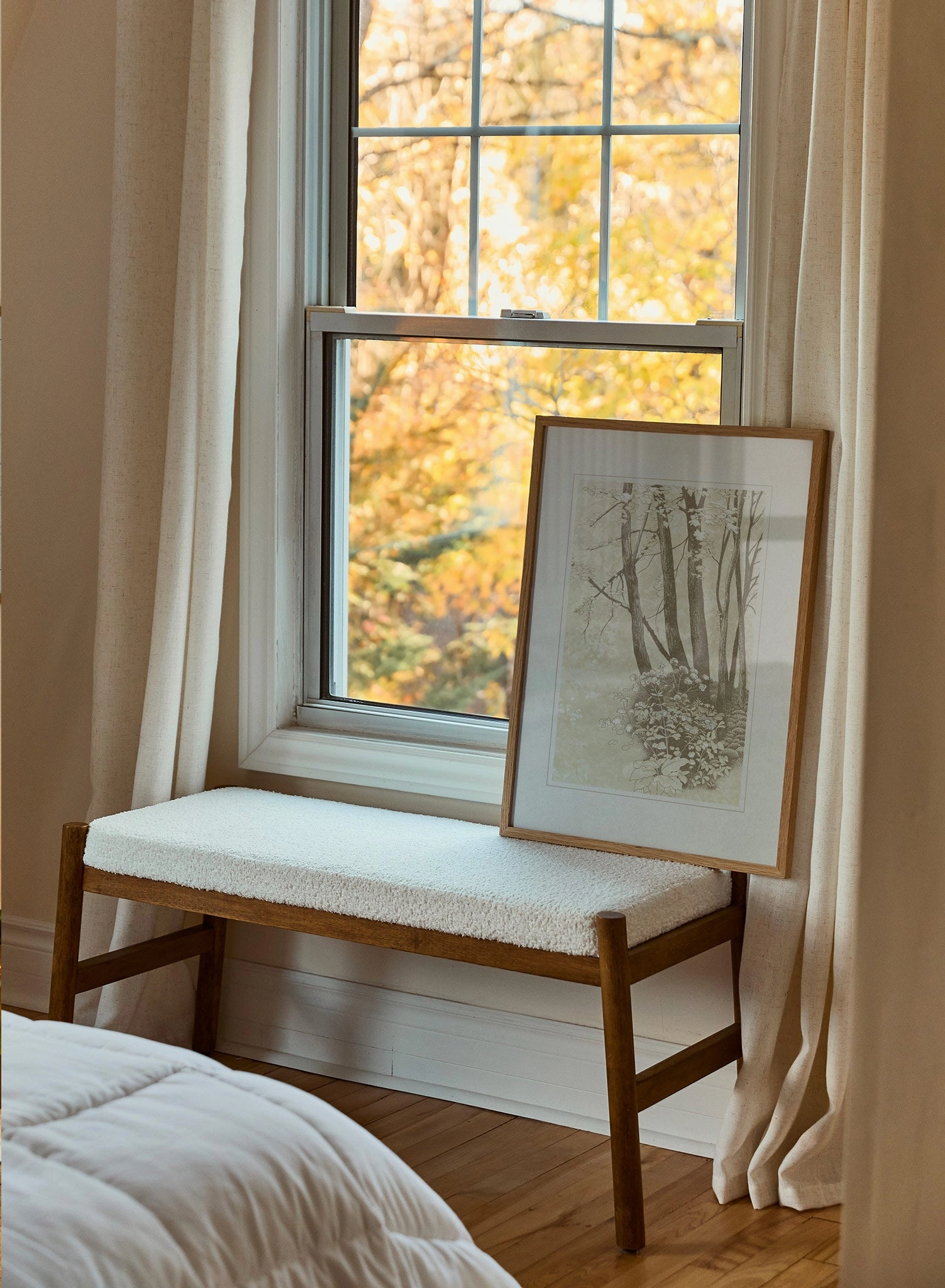 Sepia Treetops, Poster