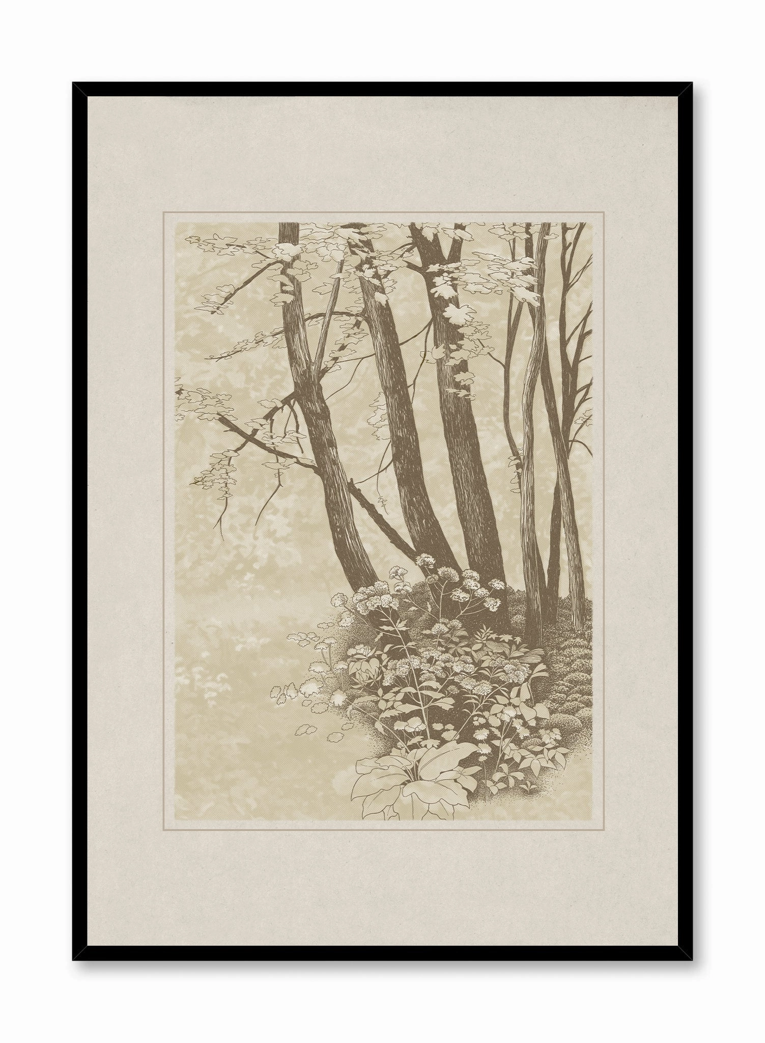Sepia Treetops, Posterpop culture themed posters