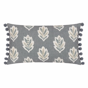 Sessile Leaf Printed Cushion Delph Bluehome decor ,wall decor 
