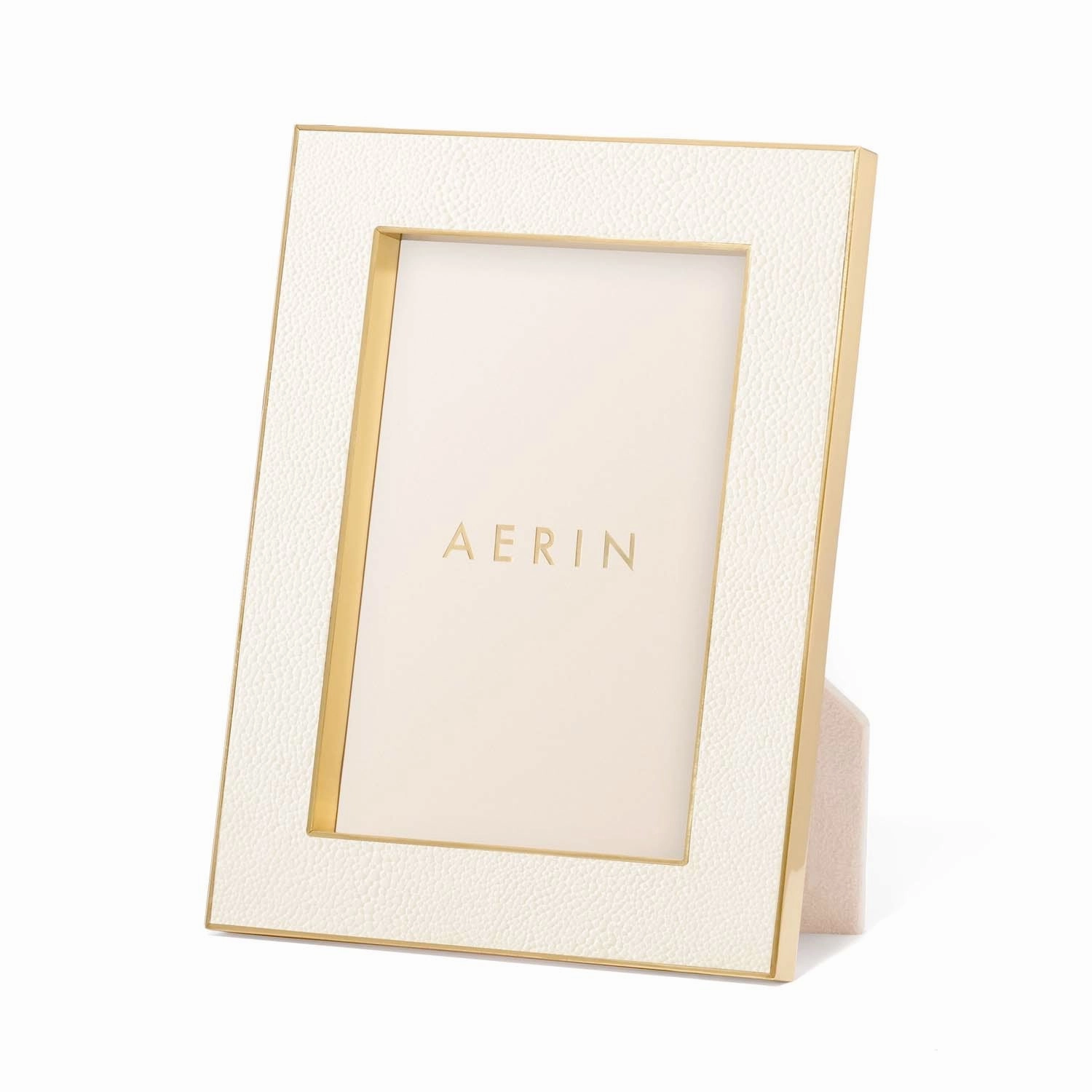 Shagreen Frame Cream - 4'x6"picture frame ,decorative photo frame 