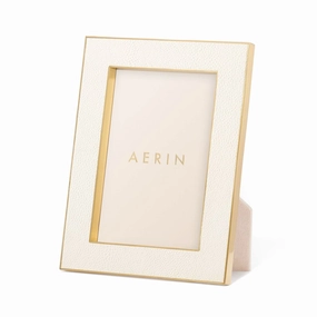 Shagreen Frame Cream - 4'x6"bedding sets ,throw blankets 