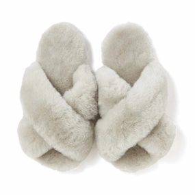 Sheep Fur Cross Room Shoes Graybedding sets ,throw blankets 