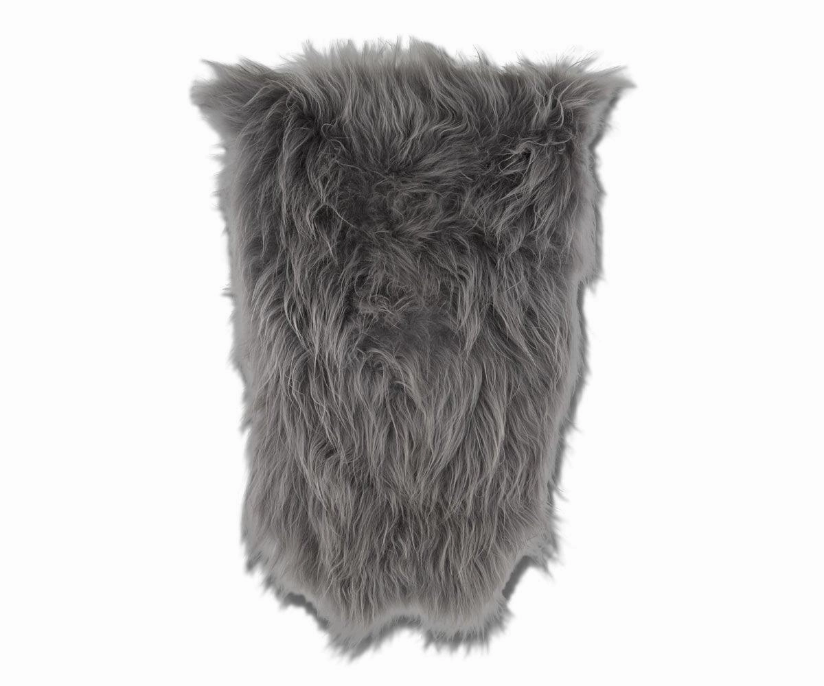 Sheepskin Throw - Greybedding sets ,throw blankets 