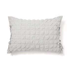 Sheersucker Check Pillowcase 700 X 500 Light Bluebedding sets ,throw blankets 
