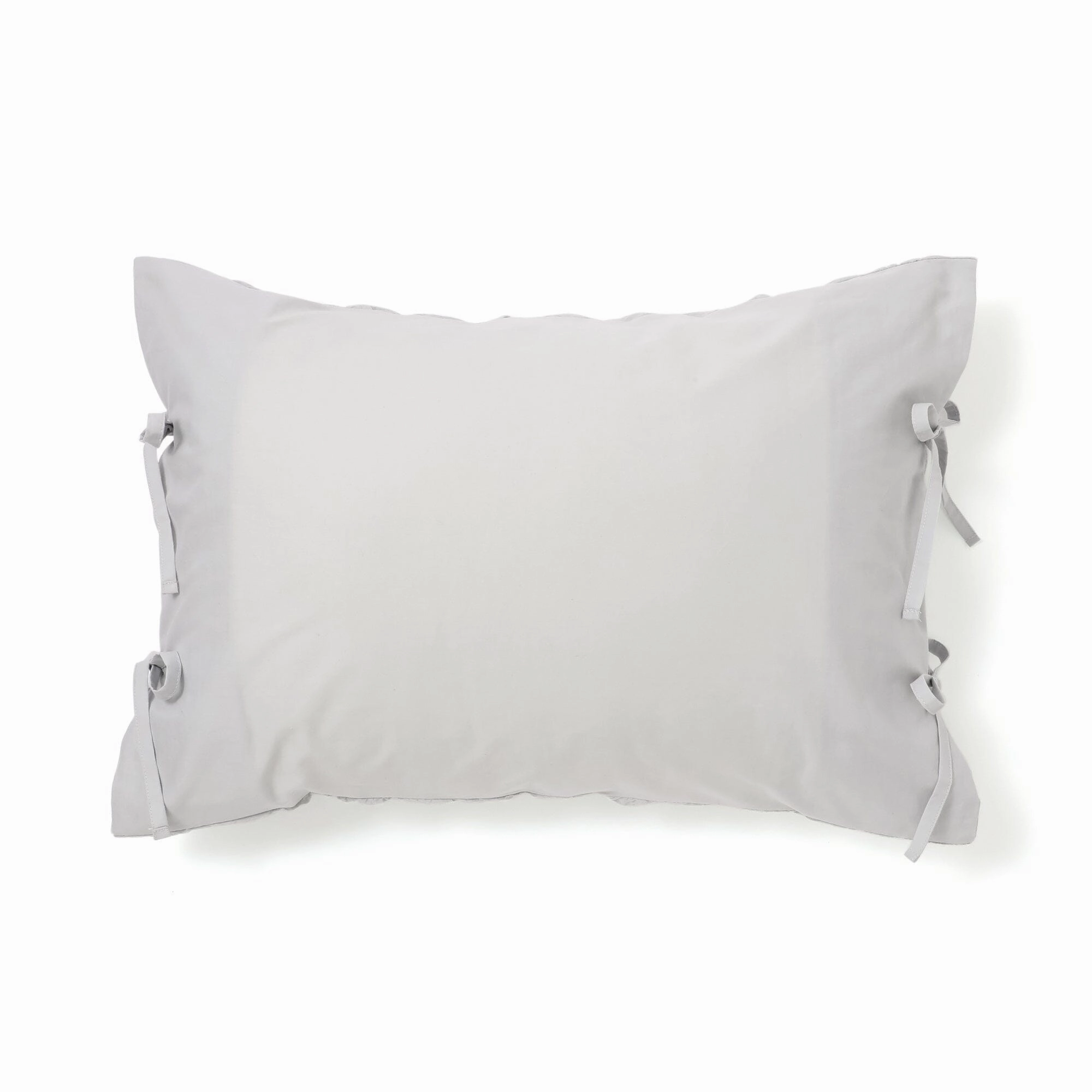 Sheersucker Check Pillowcase 700 X 500 Light Blue