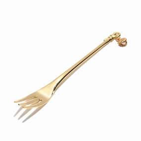 Shell Cake Fork Goldboho style dinner plates for special occasions 
