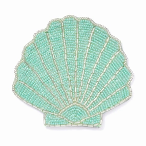 Shell Coaster Greenwaterproof oil-proof tablecloth