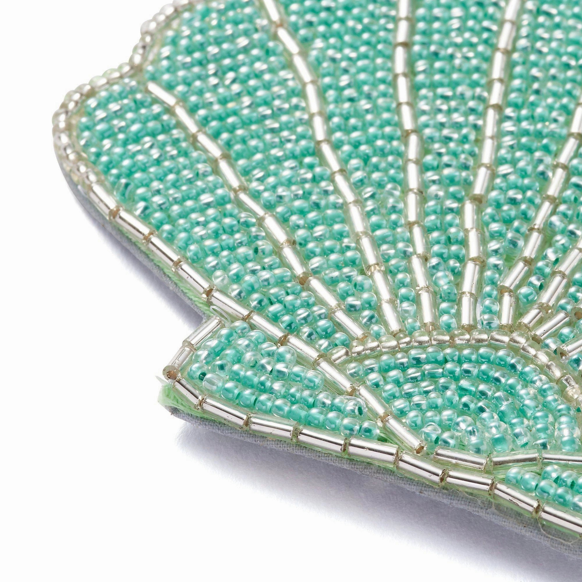 Shell Coaster Green