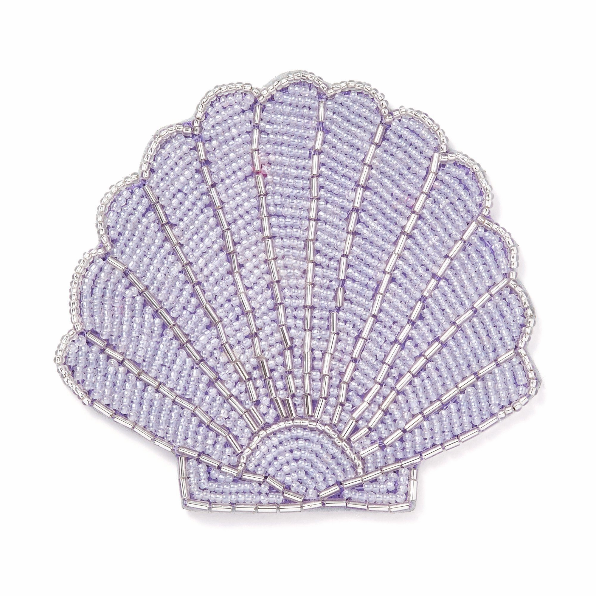 Shell Coaster Purplewaterproof oil-proof tablecloth
