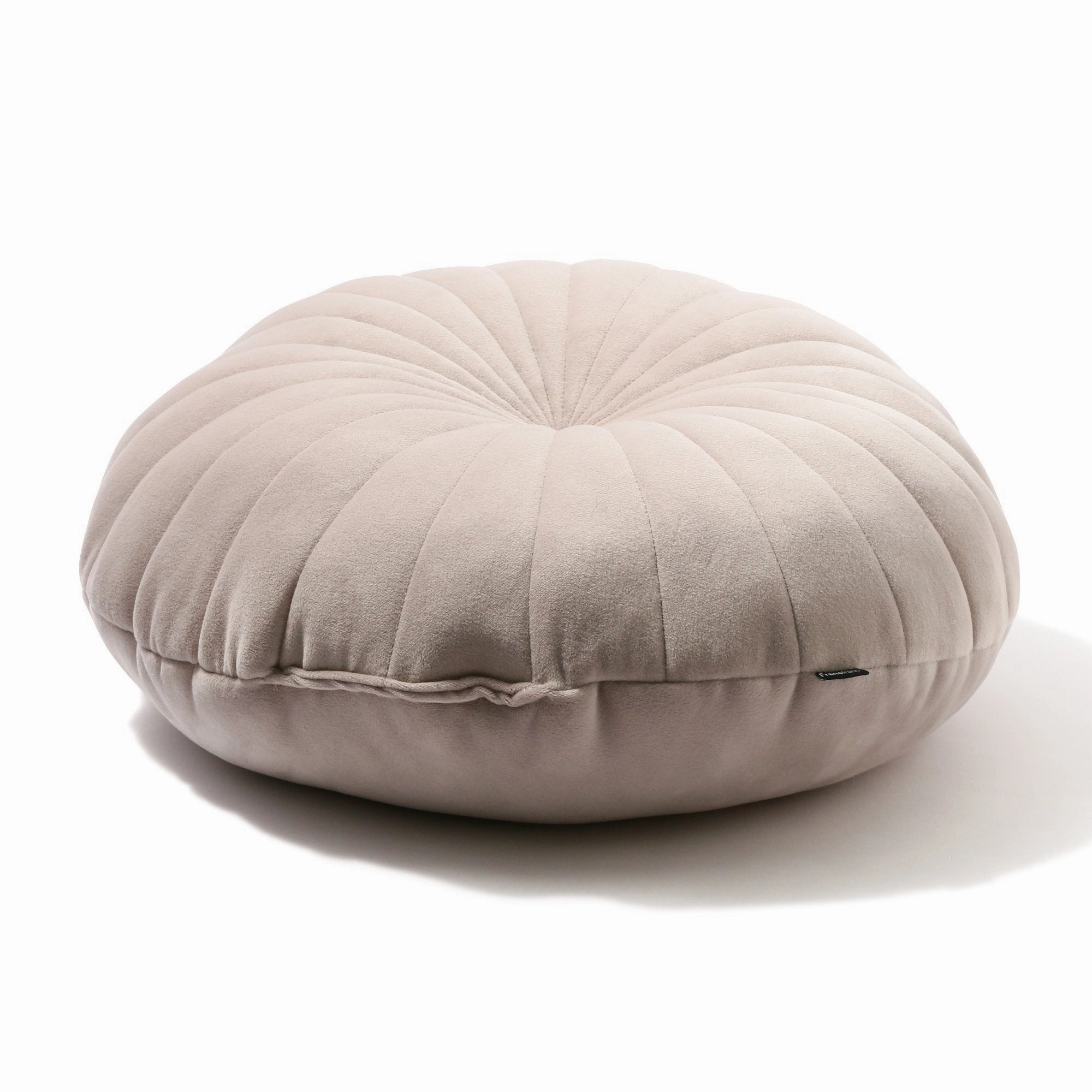 Sherio Floor Cushion 3 Light Gray