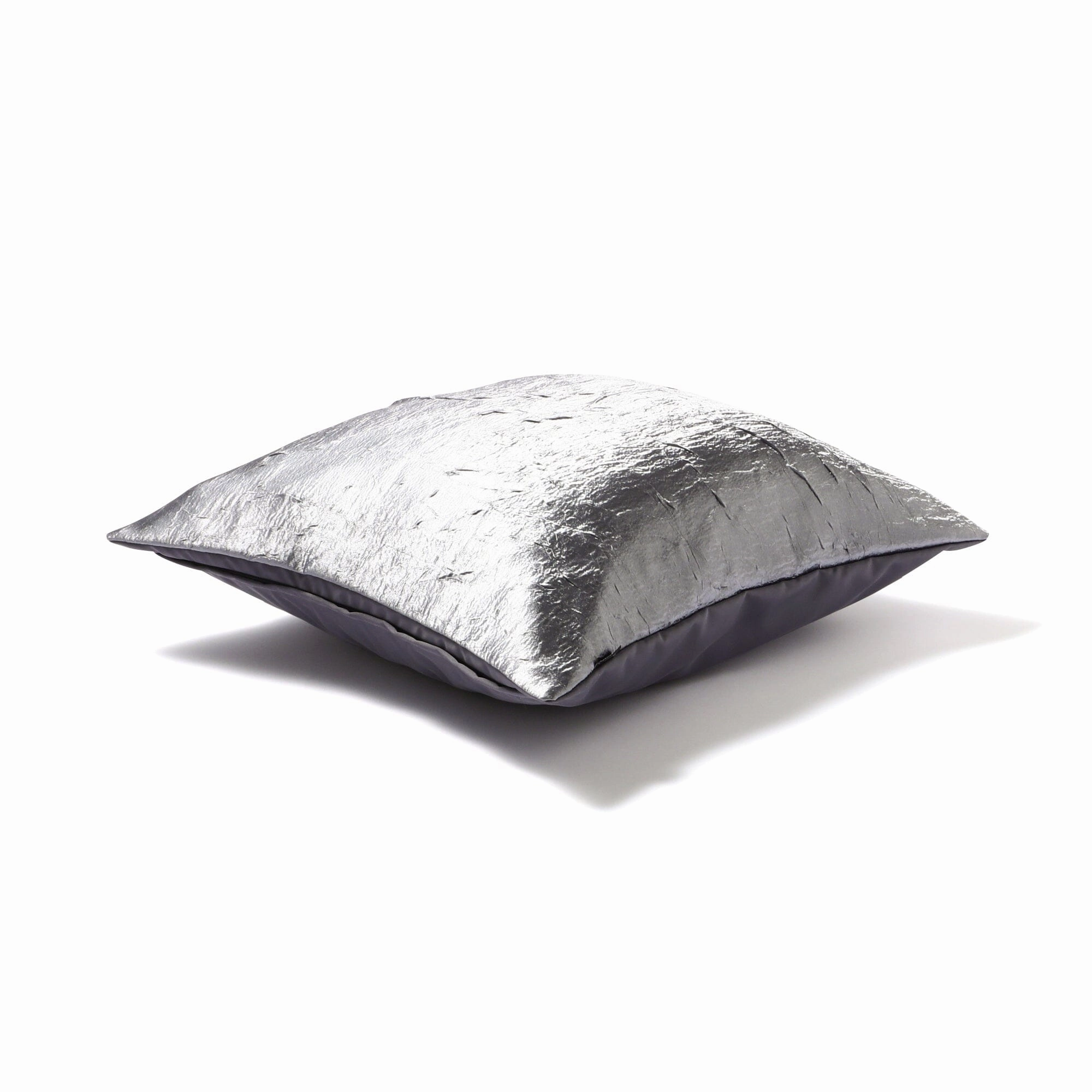Shiny Satin Cushion Cover 450 X 450 Blue