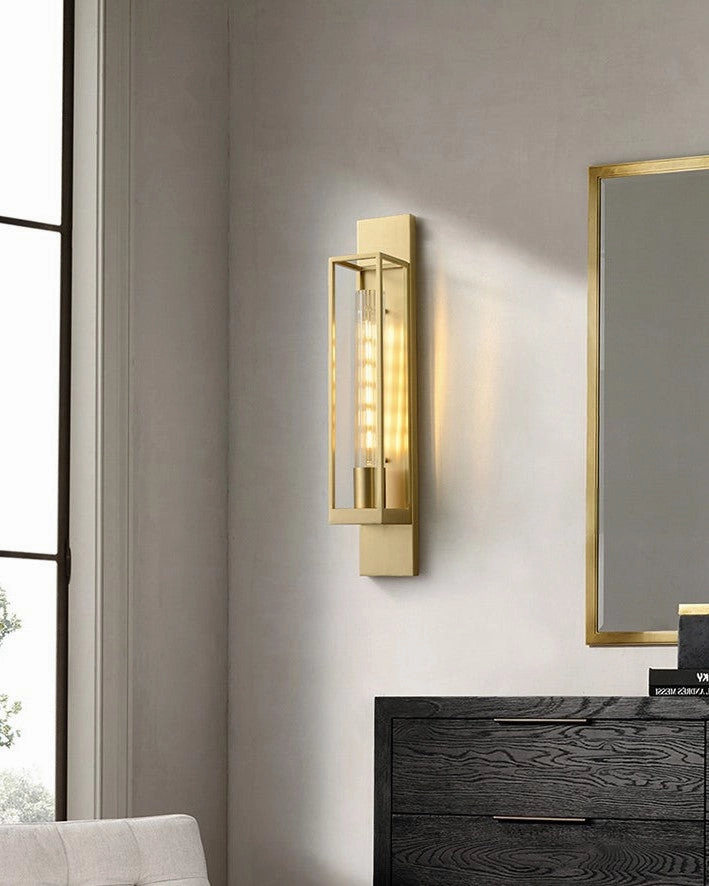 Siet Modern Wall Sconce (Amber)
