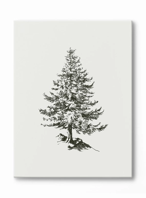 Silent Night, Canvasindoor decorative canvas print