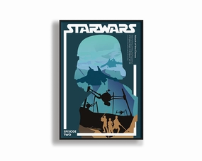 Silhouette Episode 2 (May The 4th Special)nordic style wall decor