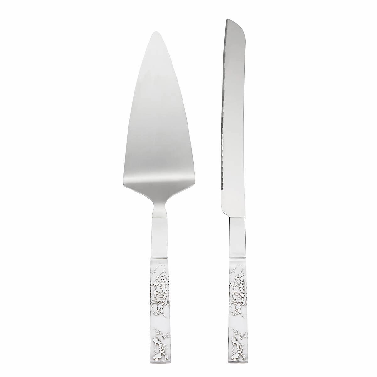 Silver Peony 2-Piece Dessert Setboho style dinner plates for special occasions 