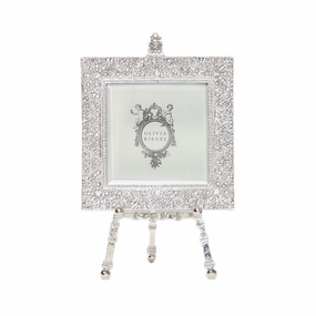 Silver Windsor On Easel Frame - 4" X 4"bedding sets ,throw blankets 