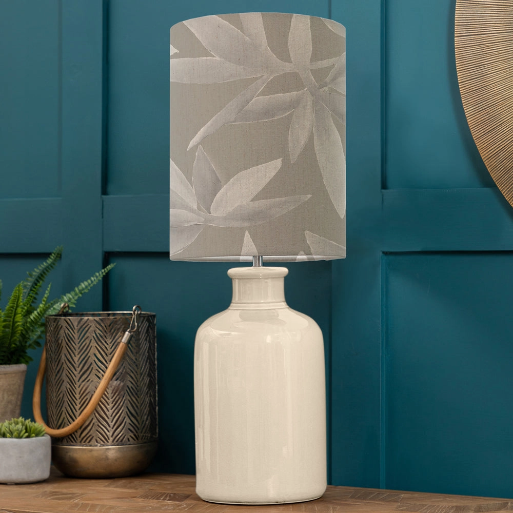 Silverwood Anna & Elspeth Complete Table Lamp Cream/Snowmodern home decor ,home decor for bedroom 