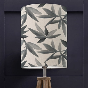 Silverwood Mini Anna Lamp Shade Willowreplacement lampshade,White Linen Drum Lampshade for Table or Floor Lamp