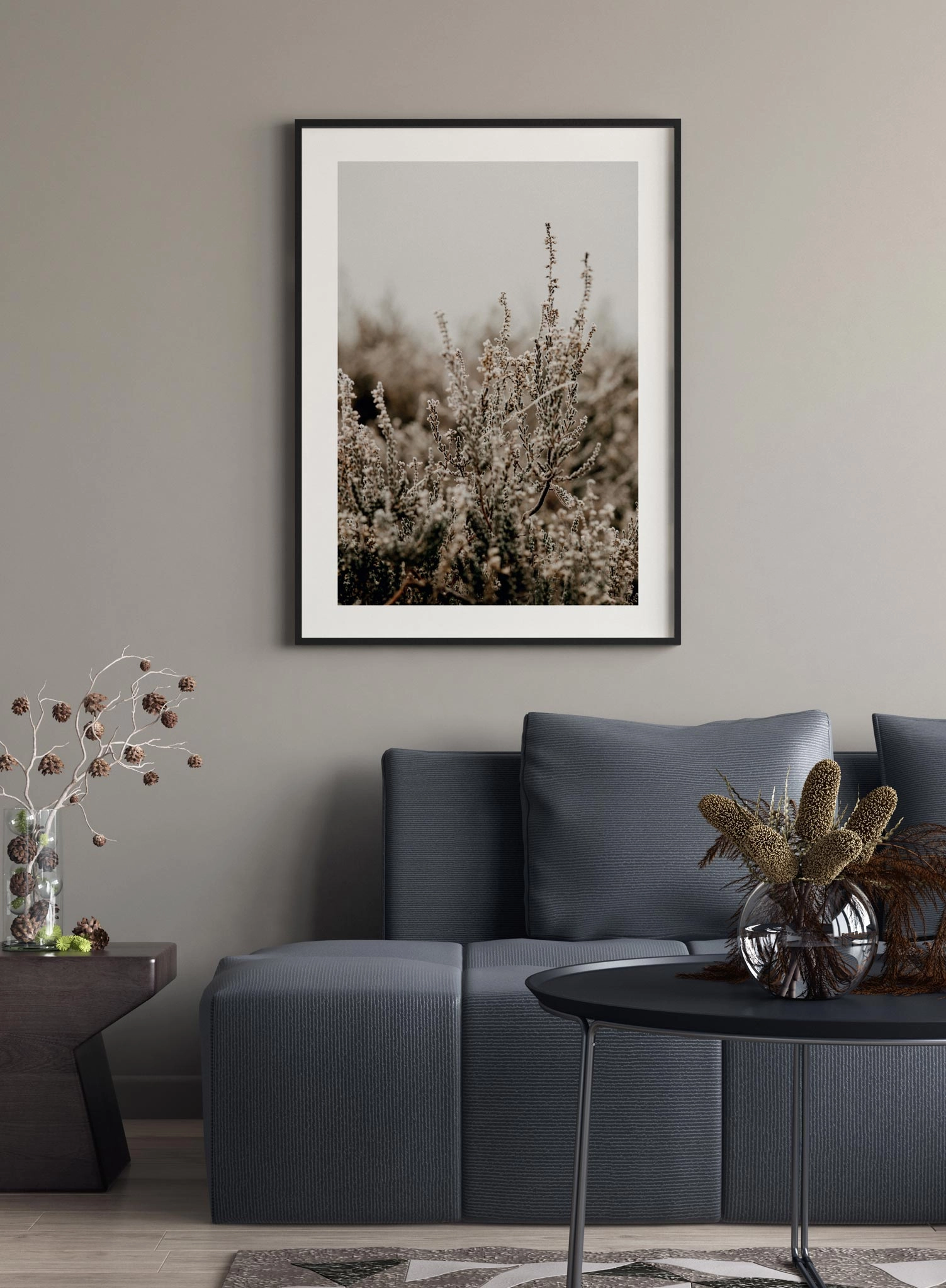 Silvery Seedheads, Poster