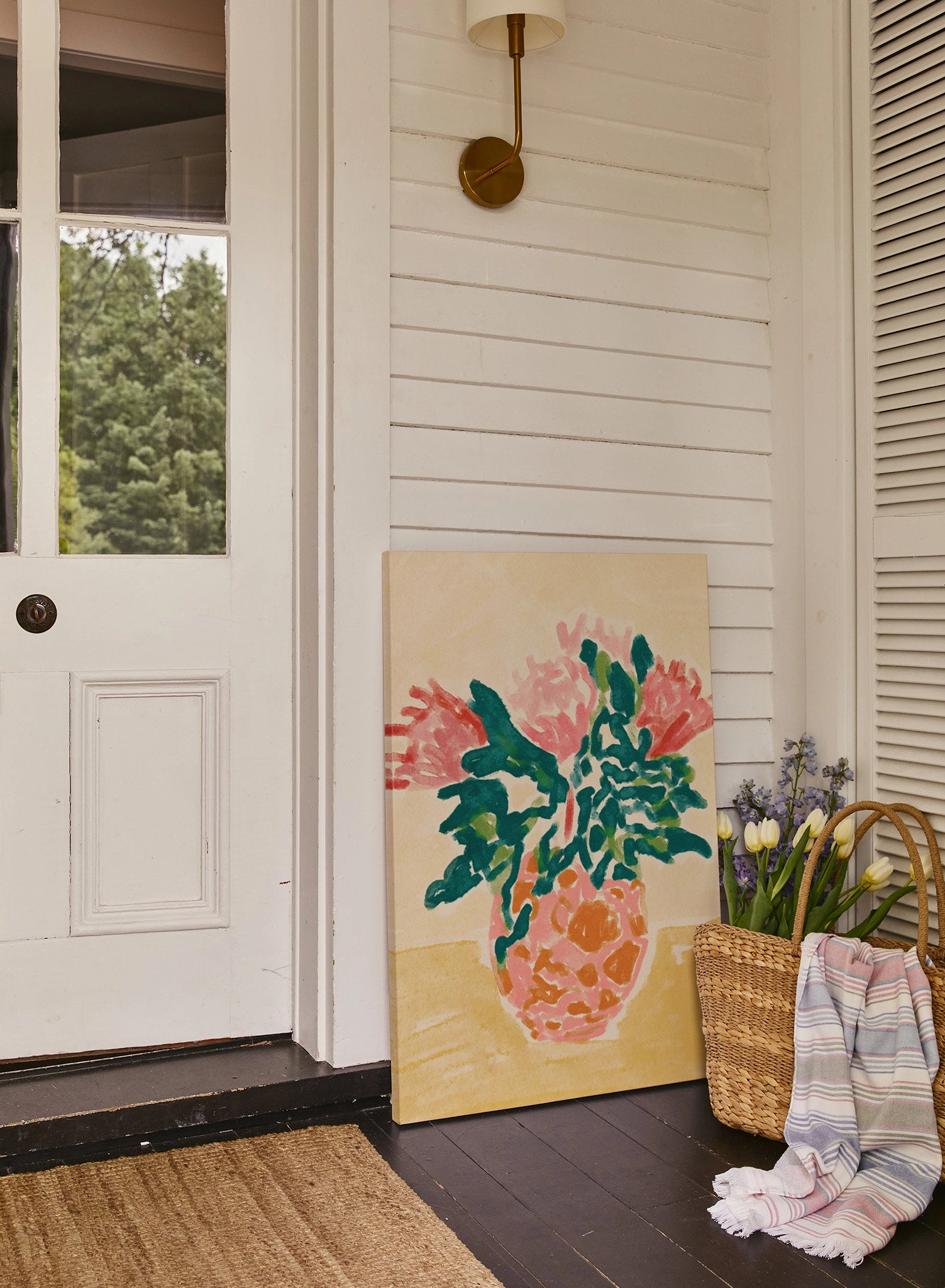 Simple Blooms, Canvas