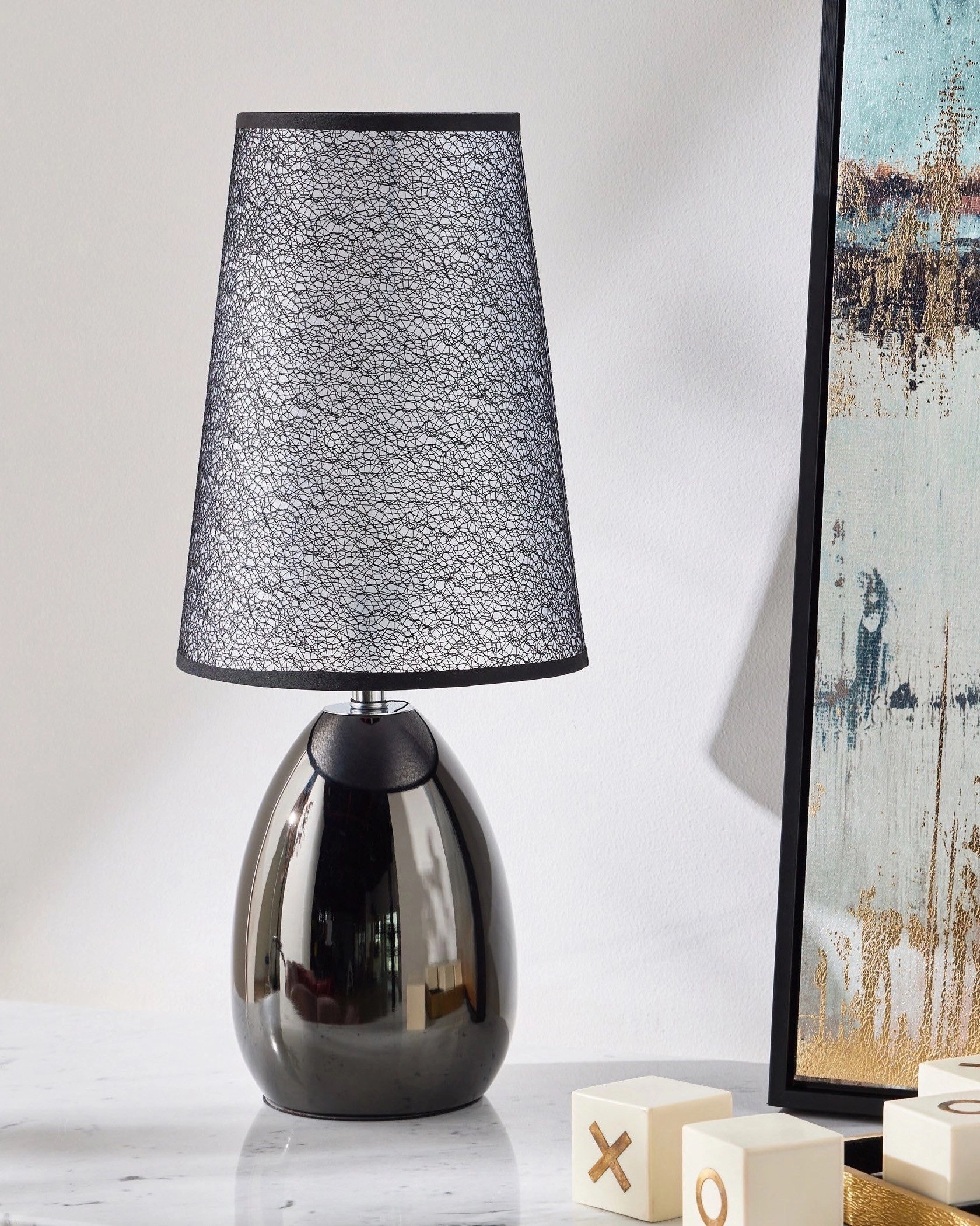 Simple Nordic Table Lamp - Blackmodern wall lamp,smart wall lamp