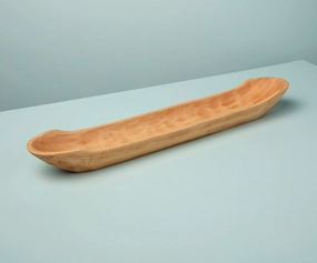 Sindri Long Mango Wood Dishhome decoration ,modern home decor 