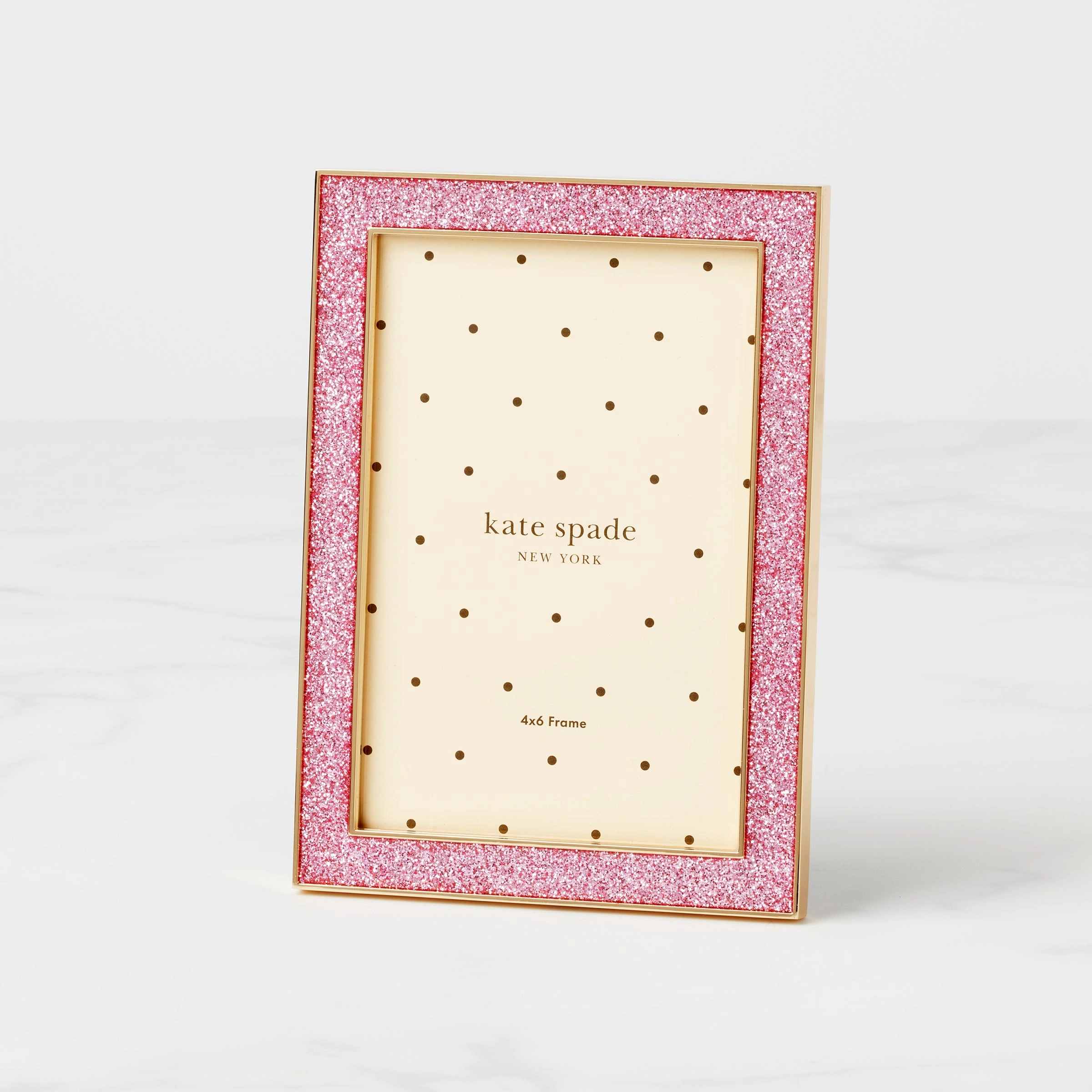 Sitting Pretty 4" X 6" Pink Glitter Framevalentine's day decorations ,valentine's centerpiece 