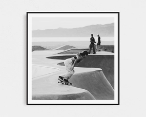 Skater Girlmodern abstract painting decor