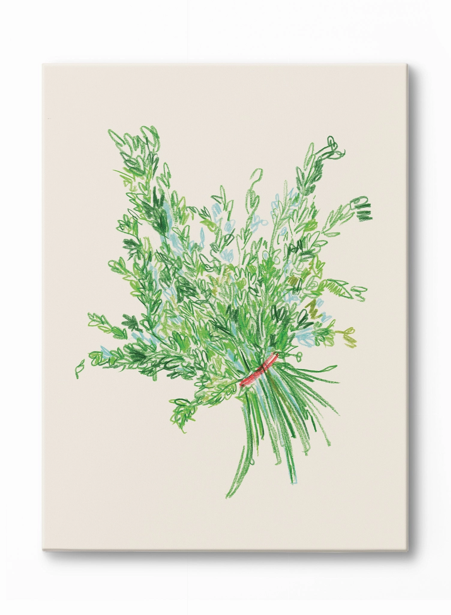 Sketched Herbs, Poster