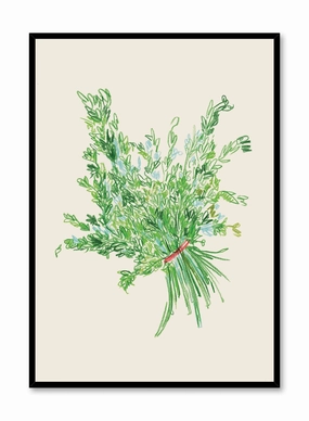 Sketched Herbs, Posterpop culture themed posters