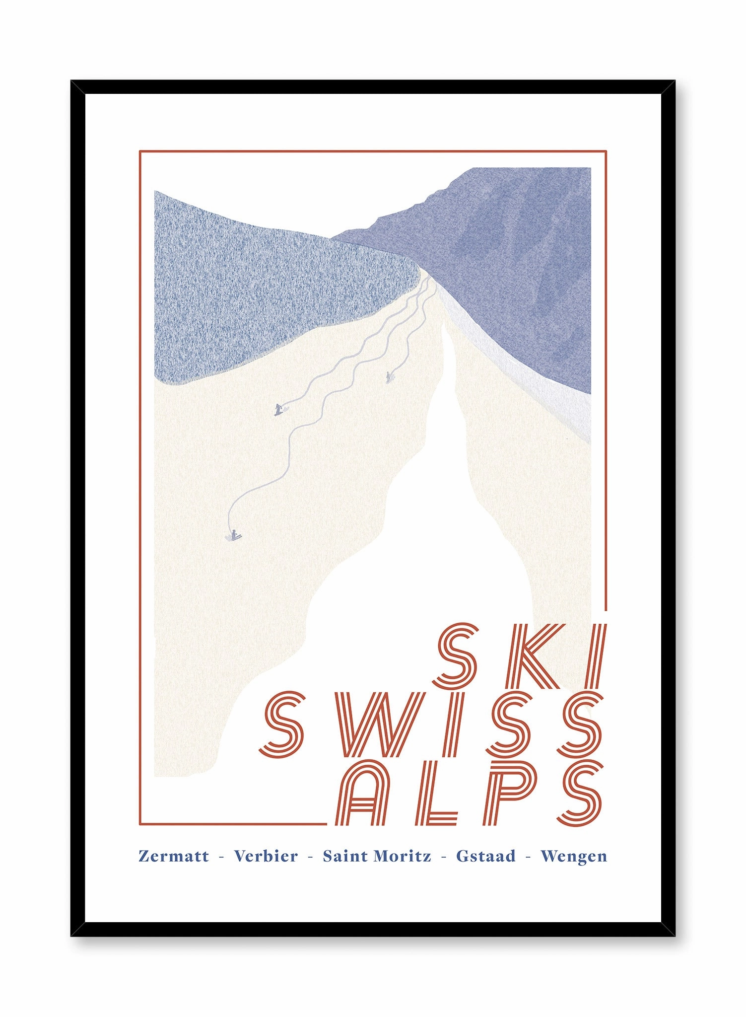 Ski Getaway, Posterpop culture themed posters