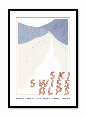 Ski Getaway, Posterpop culture themed posters