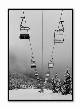 Ski Lift, Posterpop culture themed posters