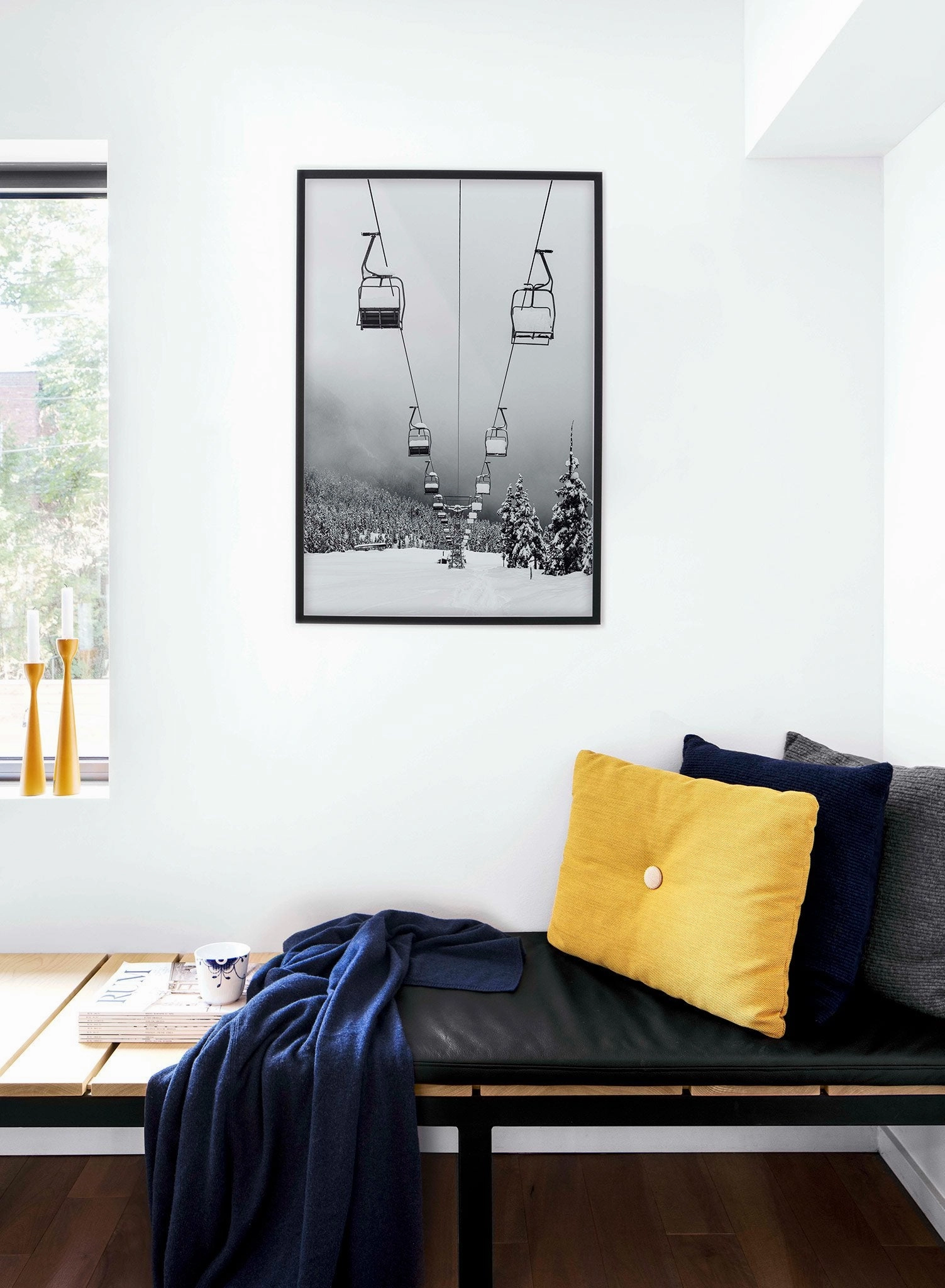 Ski Lift, Poster