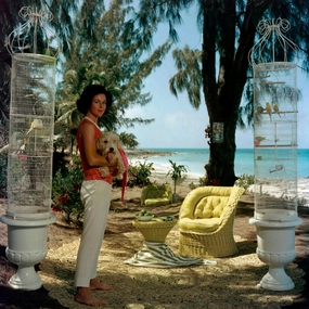 Slim Aarons ??Gloria Schiff?? Photographnordic style wall decor