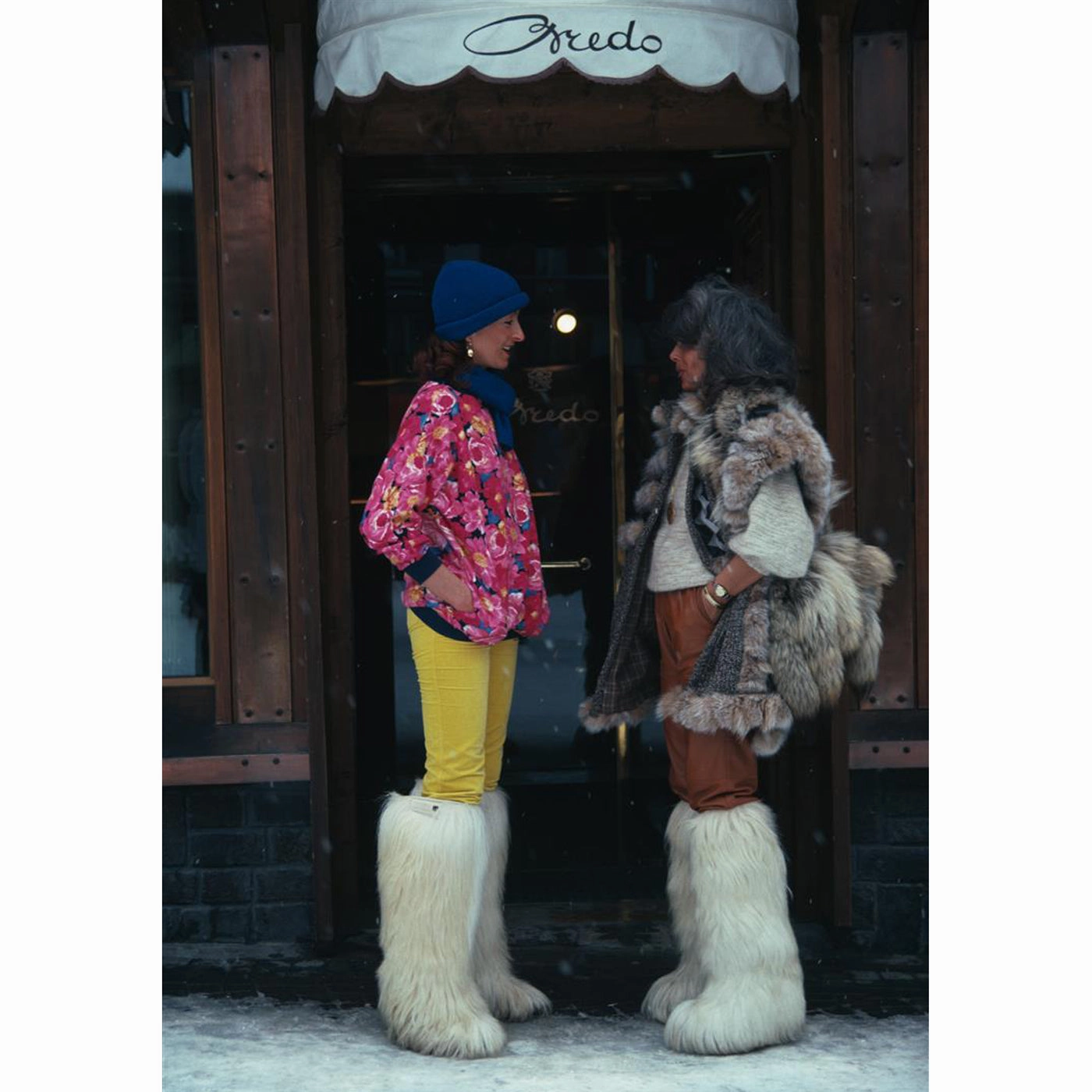 Slim Aarons Cortina d'Ampezzo Photographnordic style wall decor