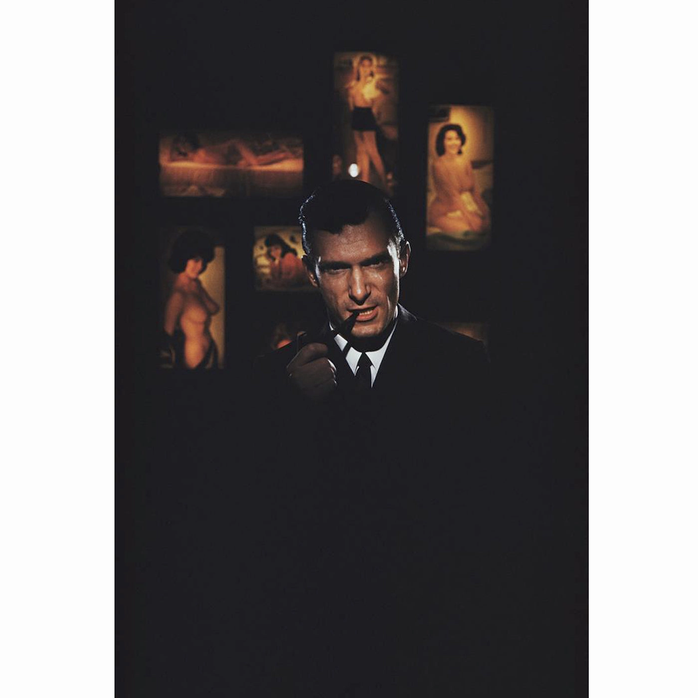 Slim Aarons "Hugh Hefner" Photographnordic style wall decor